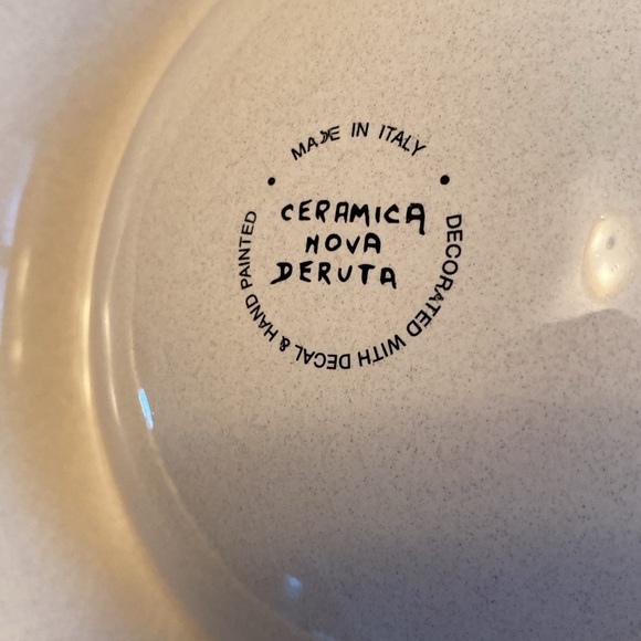 Chip & Dip Platter - Ceramica Nova Deruta - Picture 6 of 8